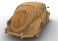 wooden toys famous volkswagen beetle d