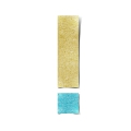 initial letter exclamation paper cut ultra realistic