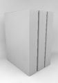 simple 3 blank boxes in 3D for DTP 005